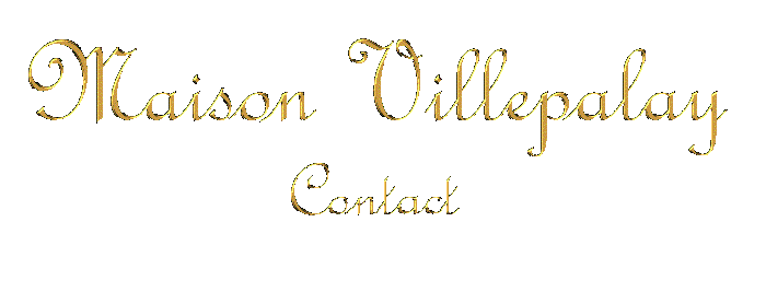 Maison Villepalay Contact